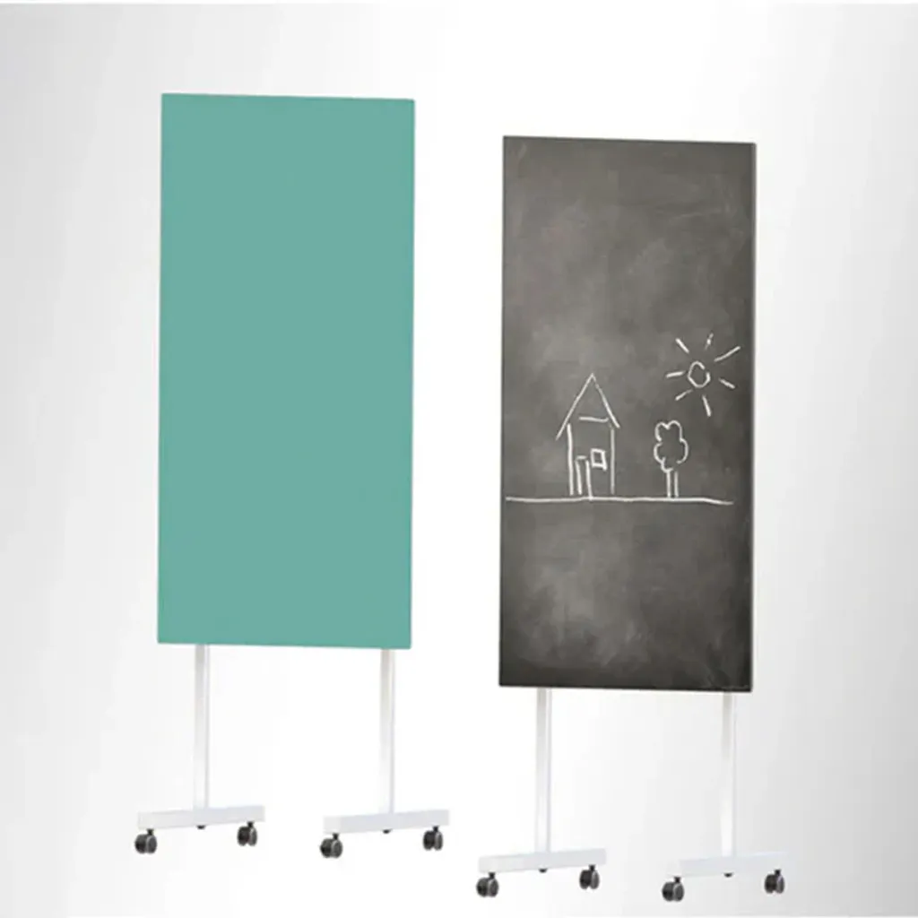 Verticale staander met wieltjes