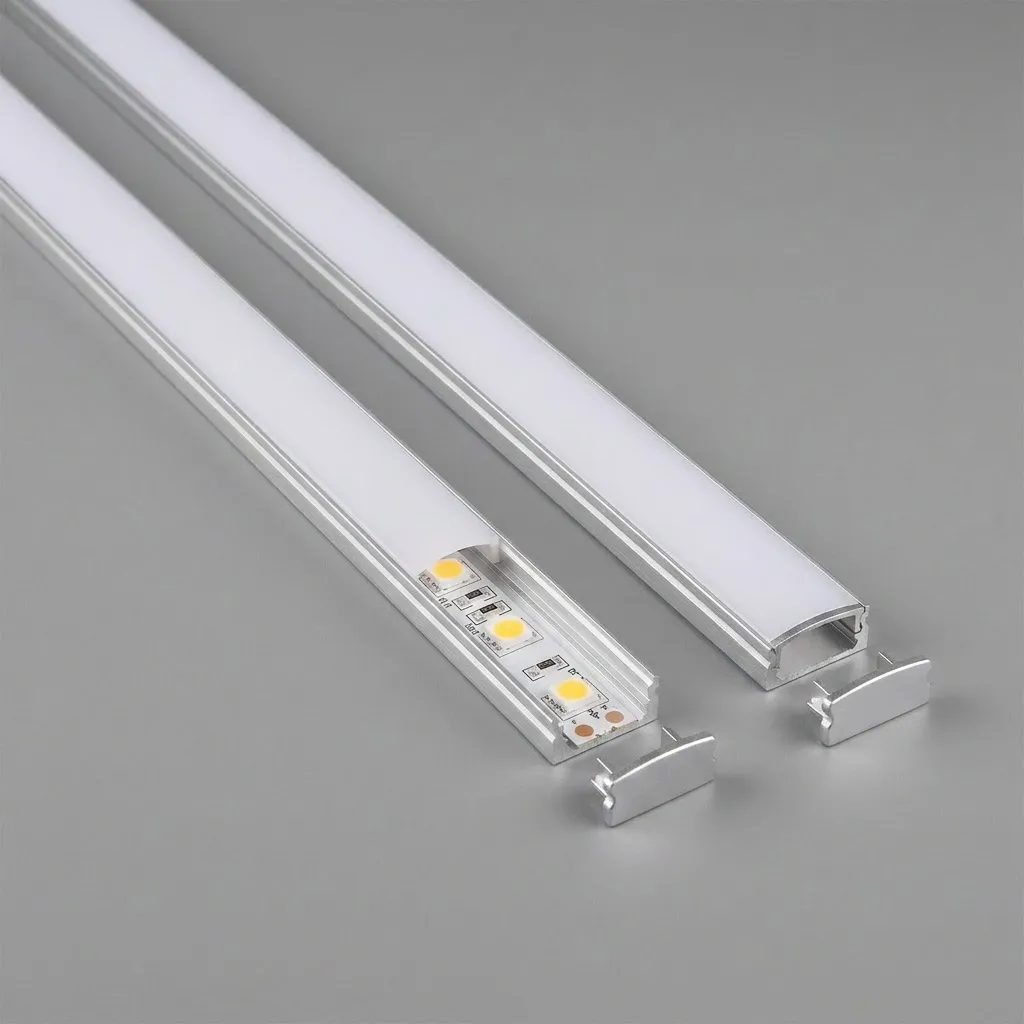 Ecaros Led Frames Duo-line 119cm L 4000k Zilver