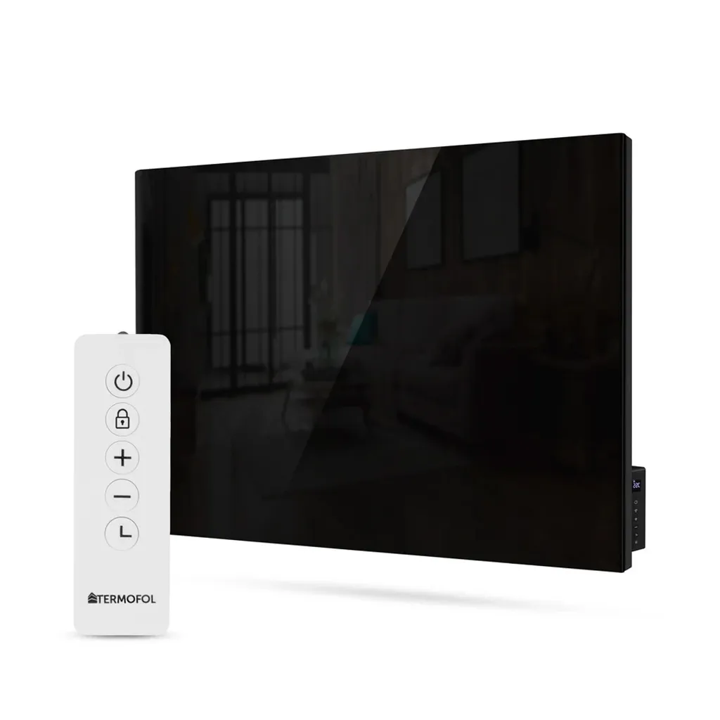 [TF-GB500] Termofol infrarood zwart glas 500w +afst