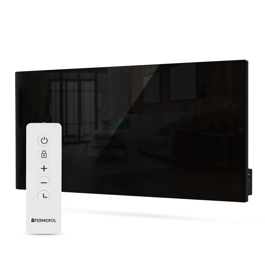 [TF-GB700] Termofol infrarood zwart glas 700w +afst