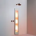 Sunshower PLUS L Round coll. zand wit