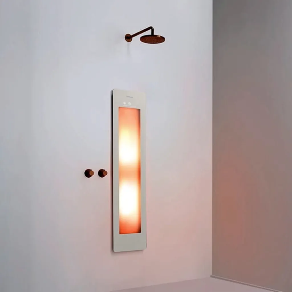 [SUN-ONE-M-SW] Sunshower ONE M Round coll. zand wit