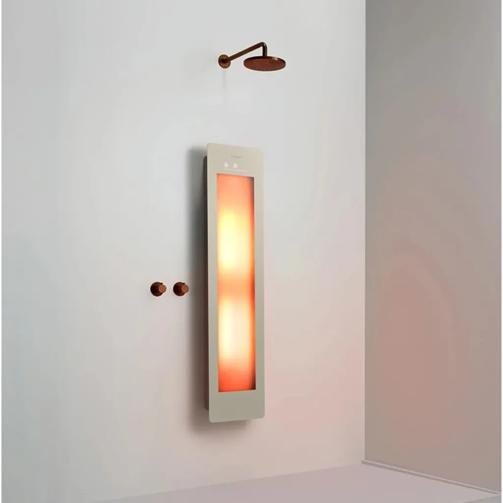 [SUN-PLUS-M-SW] Sunshower PLUS M Round coll. zand wit