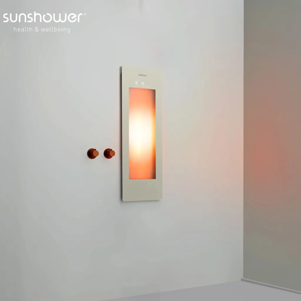 Sunshower PLUS S Round coll. zand wit