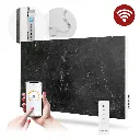 Hybride  keramiek1000 Watt zwarte marmer