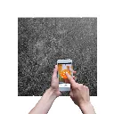 Hybride  keramiek 500 Watt grijze marmer