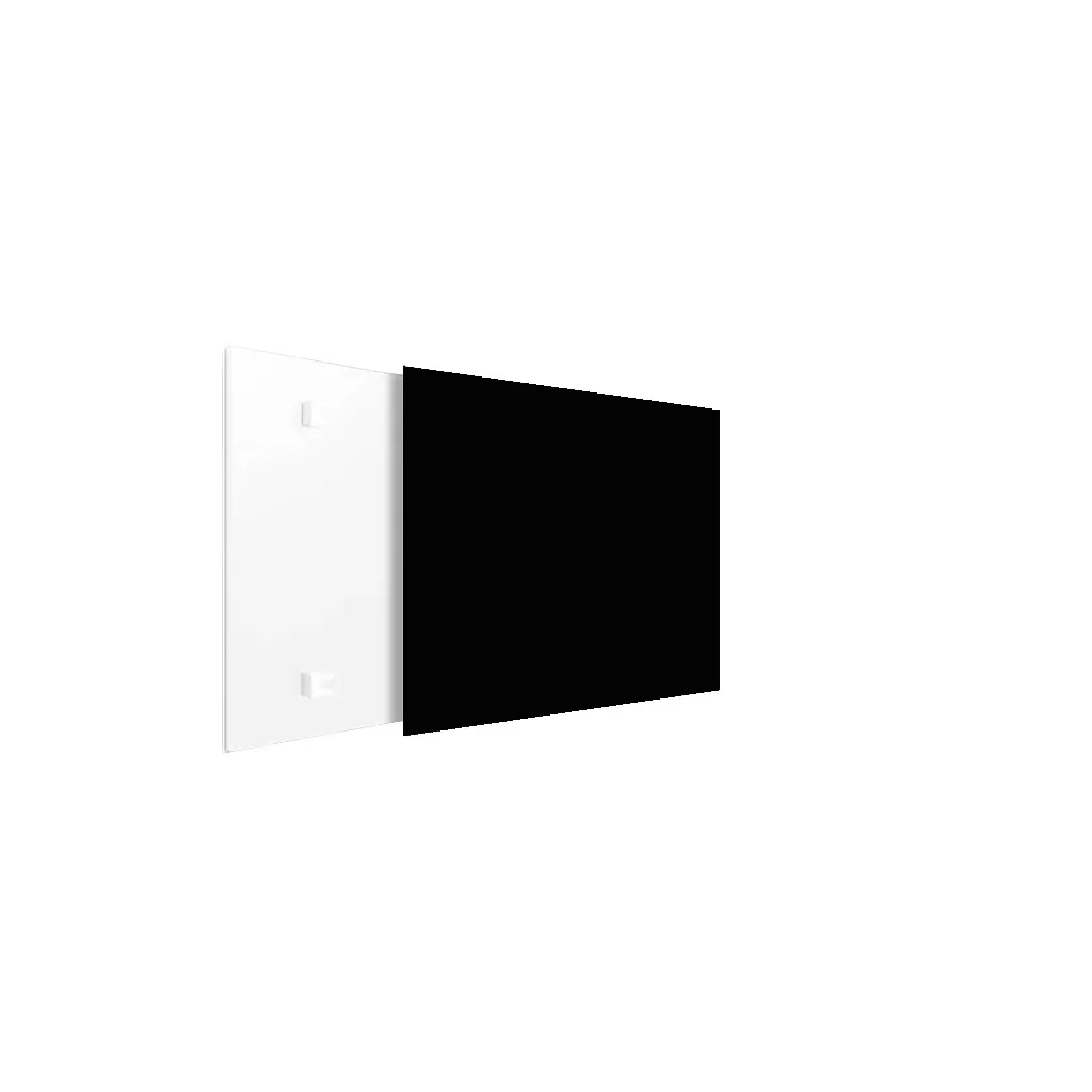 [TA0580] Welltherm zwart satin glas infrarood paneel 580 Watt