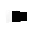 Welltherm zwart satin glas infrarood paneel 780 Watt