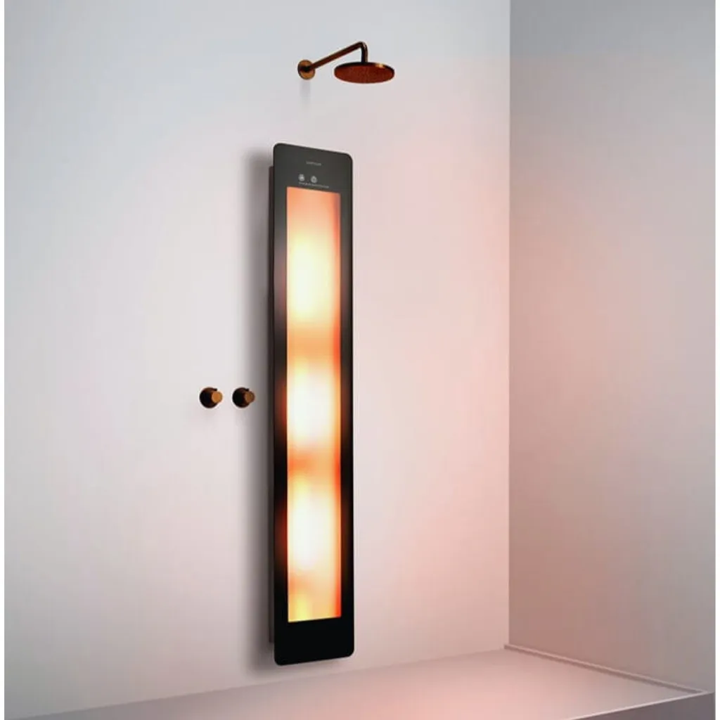 [SUN-ONE-L-B] Sunshower ONE L Round collection zwart