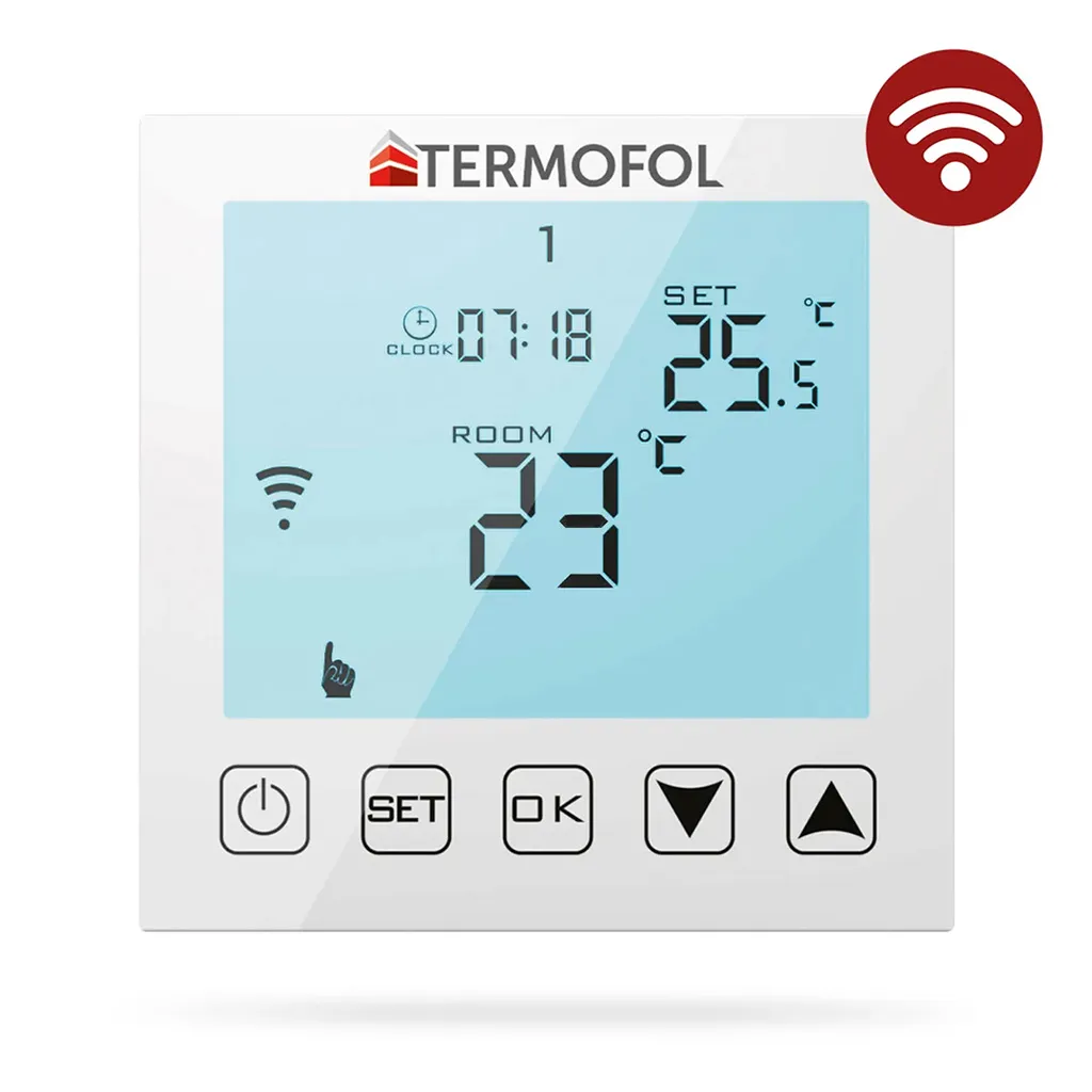 [TF-H1-WIFI-WHITE] Termostaat H1 Wit met WIFI