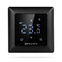 Thermostaat H6 zwart touchscreen 16A