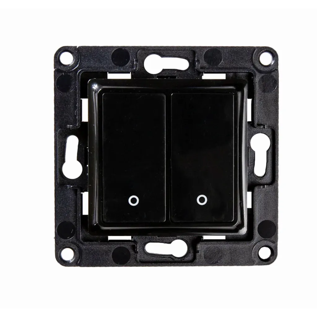 [SH-WS2-BL] Shelly Wall Switch 2 Zwart