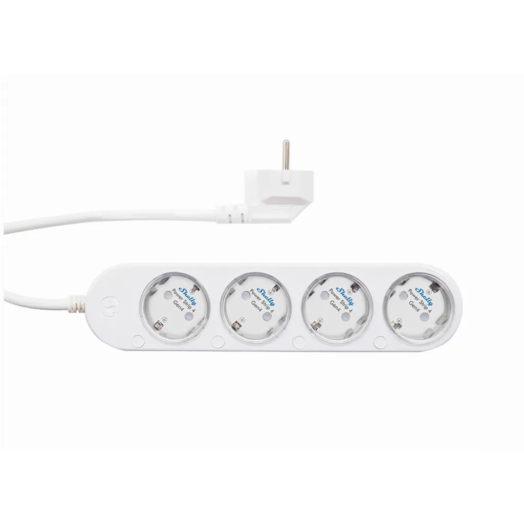 [SH-PS4-GEN4-WH] Shelly Power Strip 4 Gen4 Wit