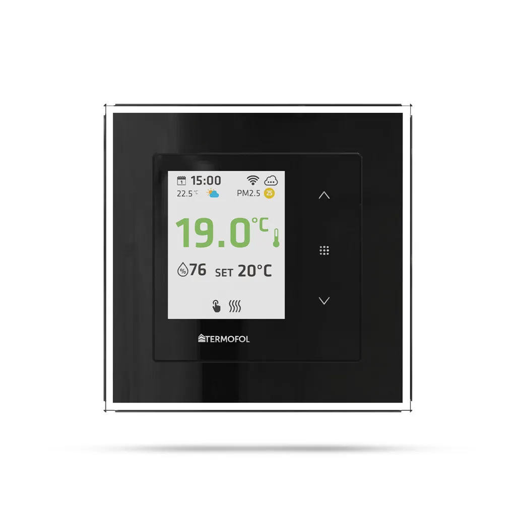 [TF-H7-WIFI-BLACK] Termofol H7 WIFI Thermostaat Zwart