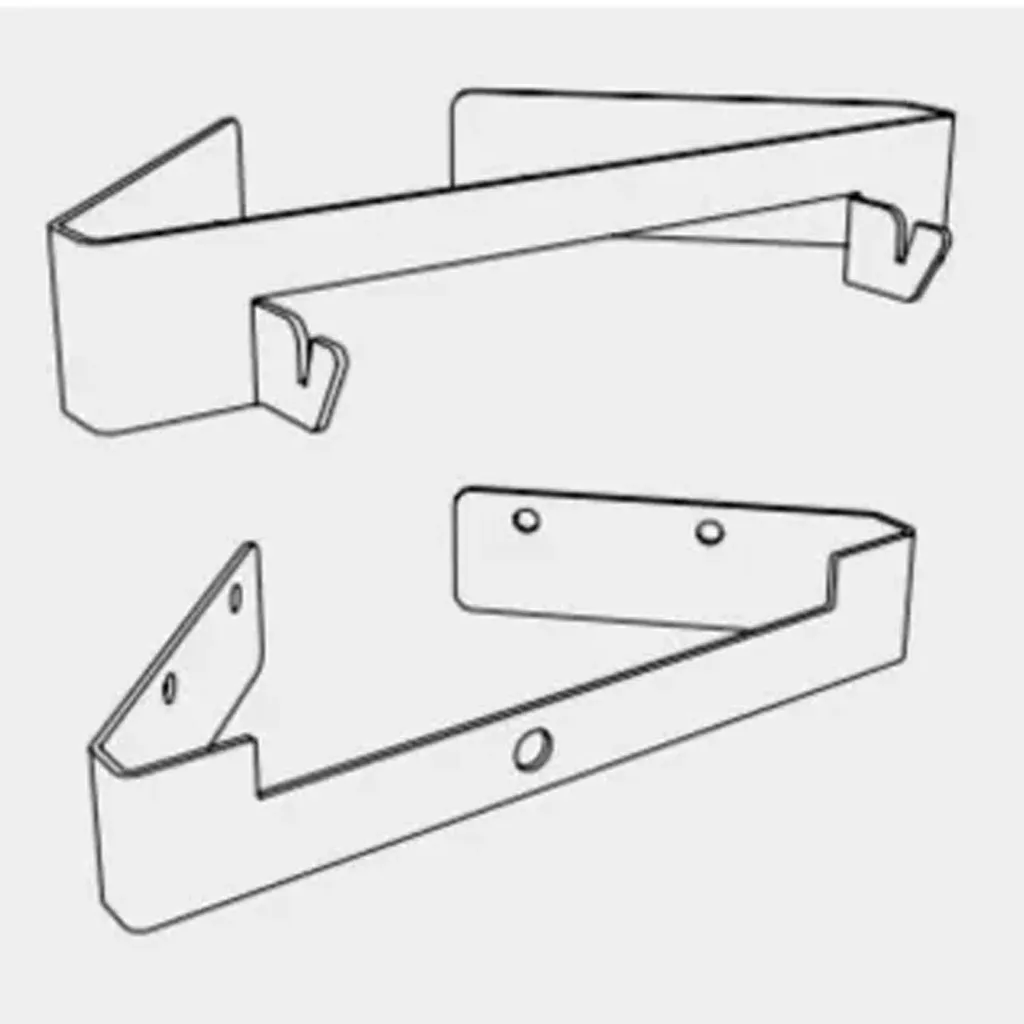 [SUN-OPBOUW-C] Sunshower Opbouw Beugel hoek